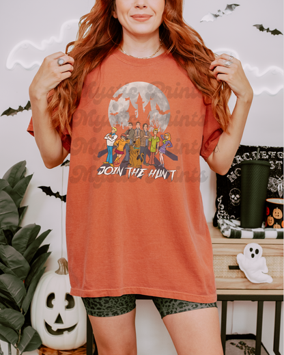 Supernatural Shirt | Crossover Cartoon Hunters Shirt | Mystery Gang Inspired with Sam Dean Cas | Retro Mashup Fan Tee