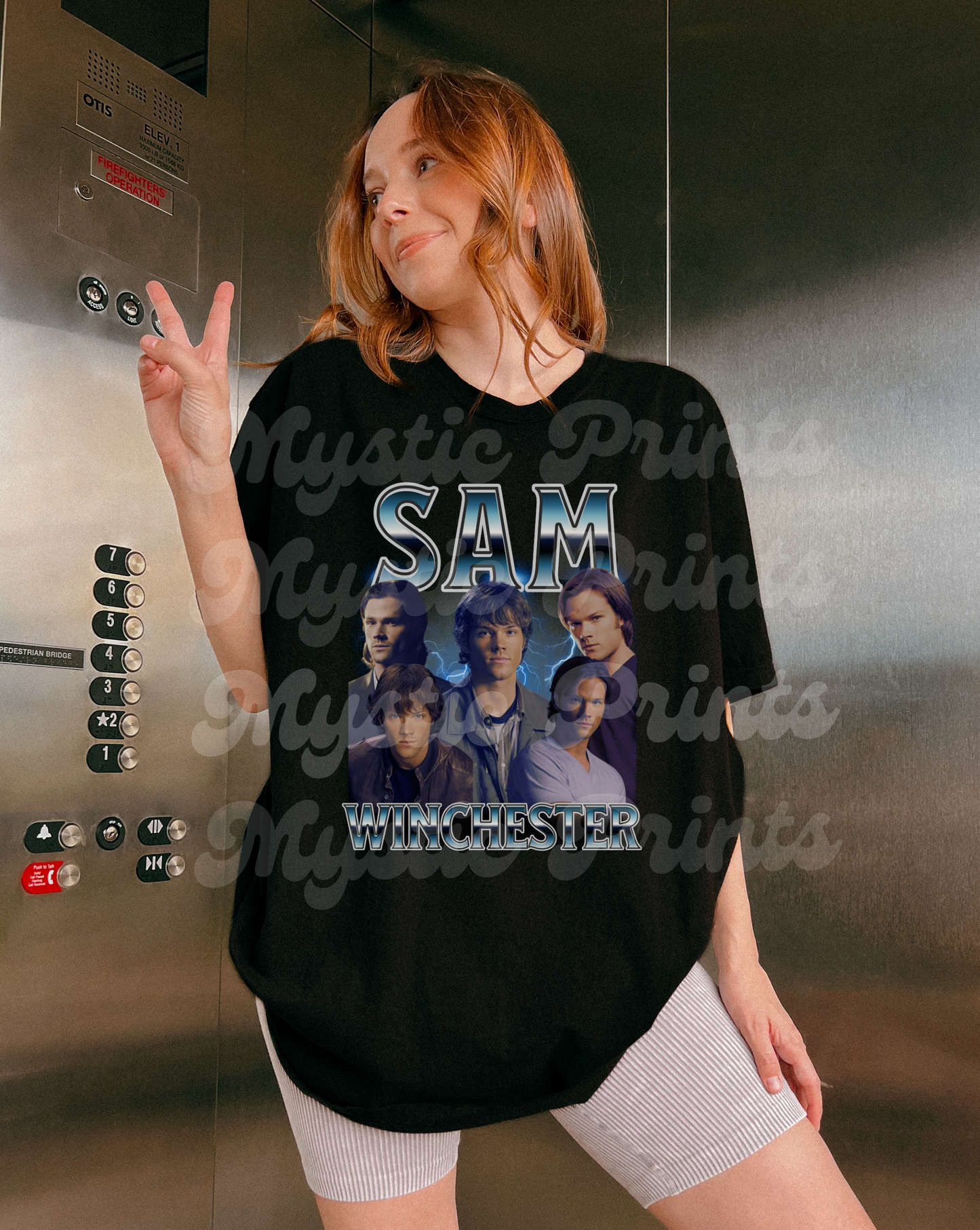 Supernatural T-Shirt, Sam Winchester T-Shirt, Vintage Rap Tee Style, SPN Fan Merch, Unisex Soft Comfort Fit