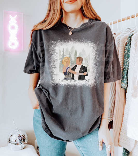 Klaroline Shirt | I Intend To Be Your Last | Caroline & Klaus Dancing Tee | Vampire Diaries Fan T-Shirt