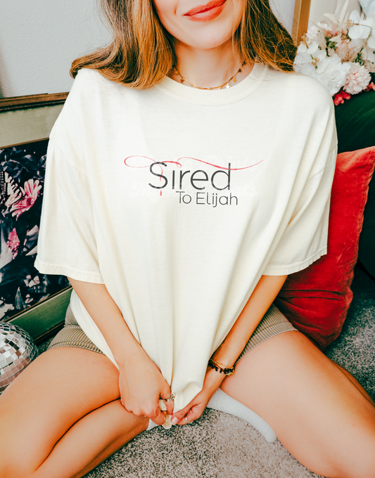 Sired by Elijah Shirt | Vampire Diaries Originals Shirt | Mikaelson Family Tee | Elijah Fan Top