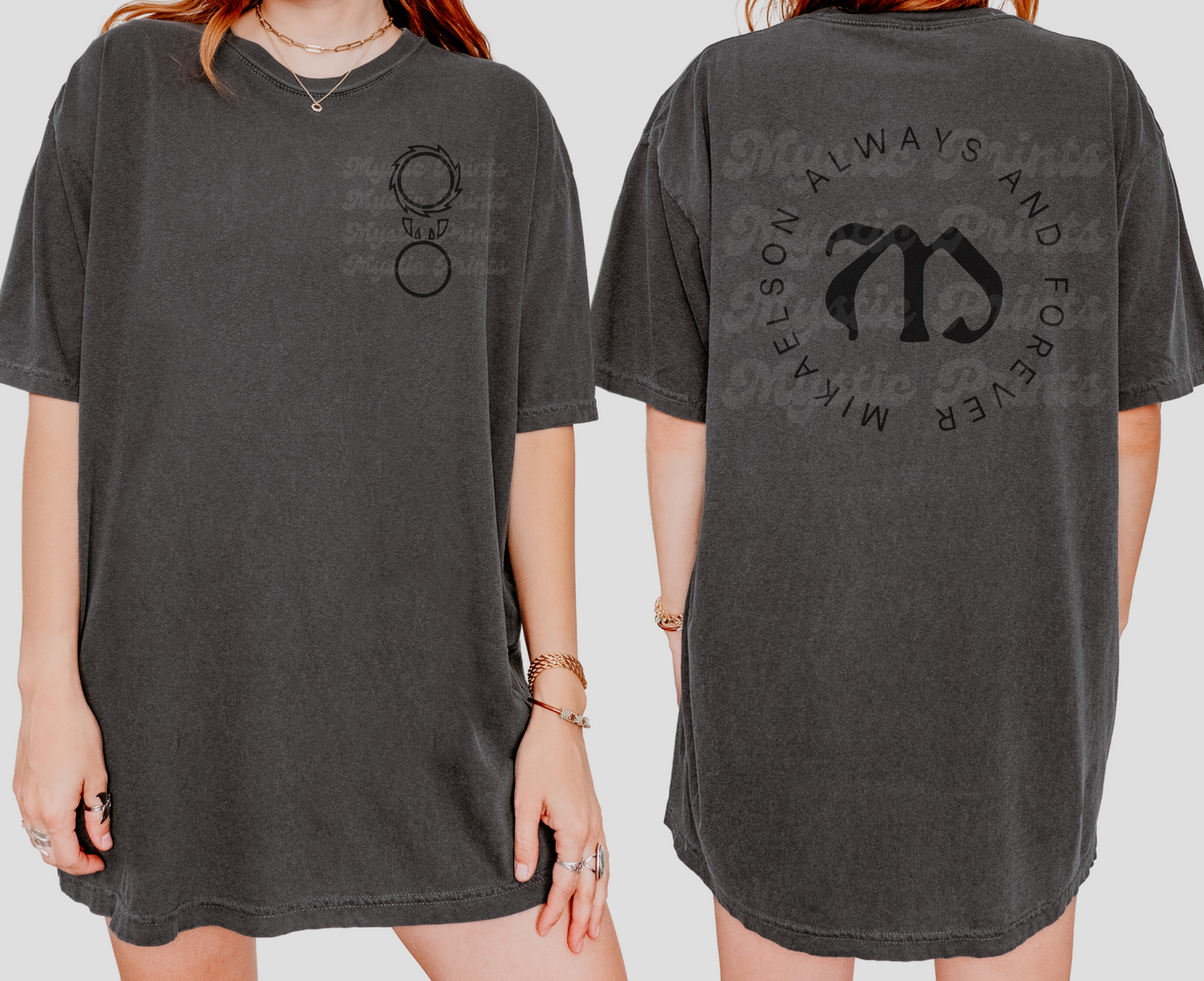 Vampire Diaries Shirt | Hybrid Symbol Shirt | Mikaelson Crest Always and Forever | The Originals Family Tee