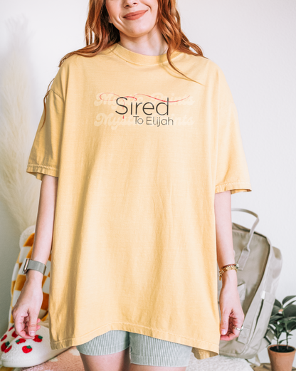 Sired by Elijah Shirt | Vampire Diaries Originals Shirt | Mikaelson Family Tee | Elijah Fan Top