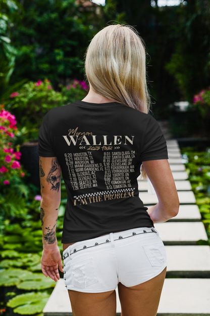 I'm the Problem Country Tee | Inspired by MW Tour Vibes | Comfort Colors Shirt | Country Concert Graphic Shirt