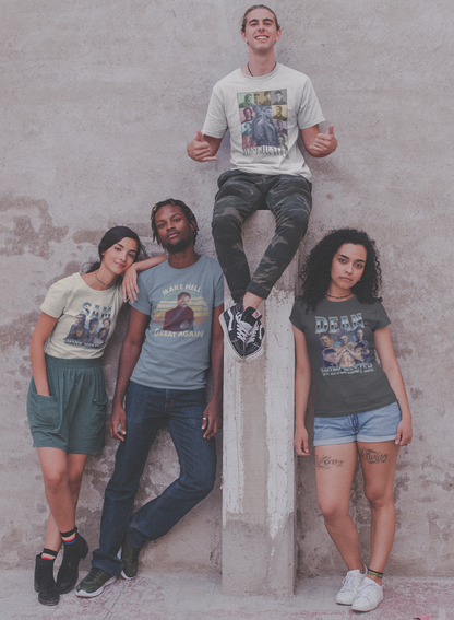 Supernatural T-Shirt, Sam Winchester T-Shirt, Vintage Rap Tee Style, SPN Fan Merch, Unisex Soft Comfort Fit